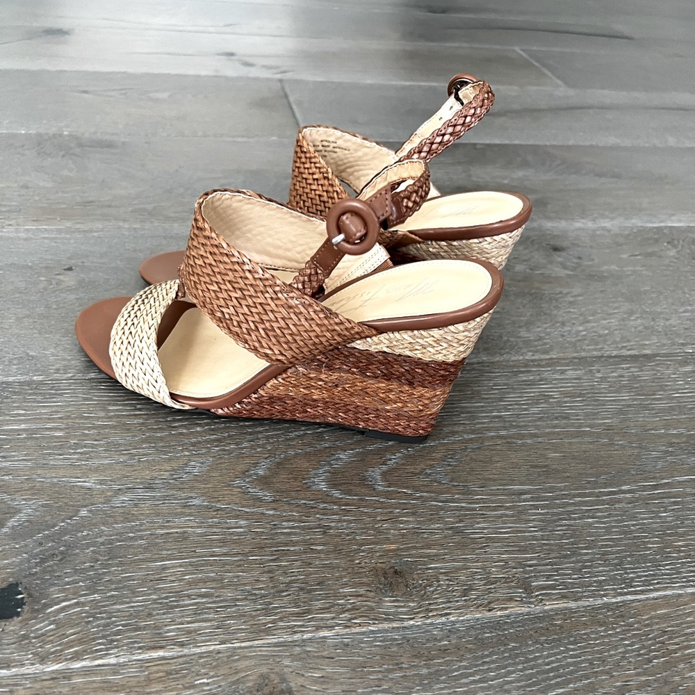 NWOT - Marc Fisher Wedge Sandals